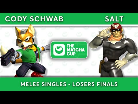 🍵Matcha Cup #1 | Cody Schwab (Fox) vs Salt (Falcon) | SSBM Melee Losers Finals