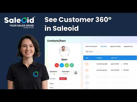 See Customer 360° in Saleoid