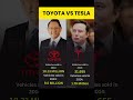 Toyota Vs Tesla Car Selling Comparison