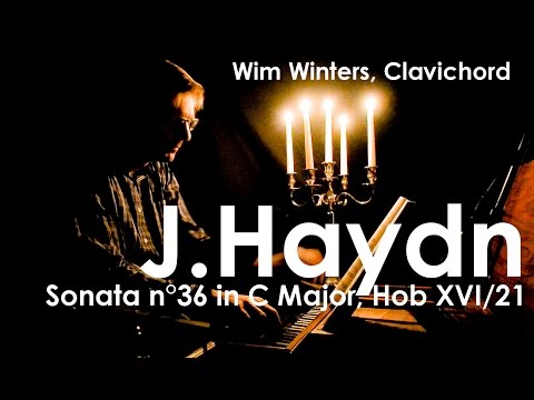 J. Haydn :: Sonata n°36 in C Major, Hob XVI/21 :: Wim Winters, clavichord