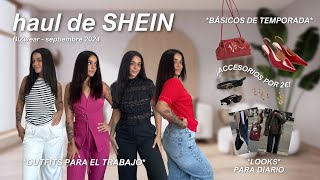 SÚPER HAUL DE SHEIN ​*SEPTIEMBRE*🍂​​ Los MEJORES BÁSICOS & ACCESORIOS para tus looks diarios 🛍️​
