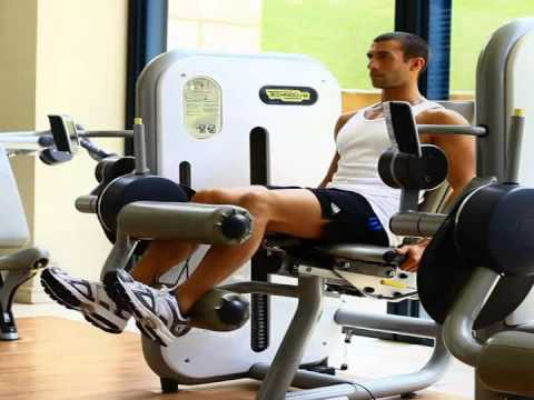 Seated leg curls