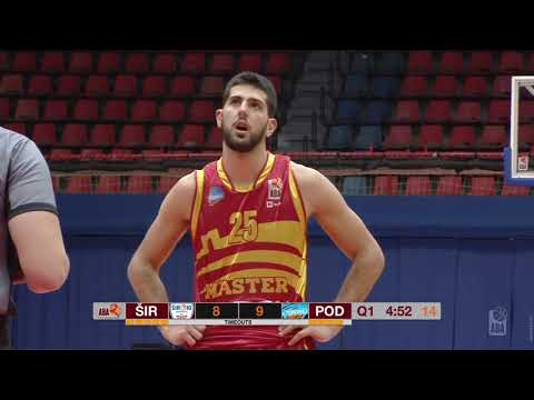 ABA Liga 2 2020/21, Round 5 match: Široki - Podgorica (18.1.2021)