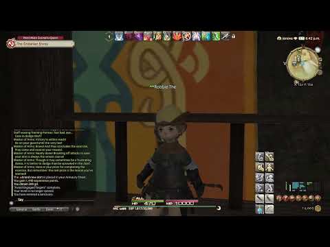 Quest 153 - Avoid Engaged Targets (DPS Training) #1QAD #FFXIV