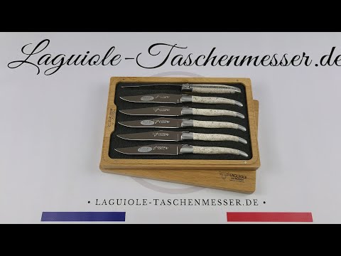 Laguiole en Aubrac Steakmesser Set Austernschalen