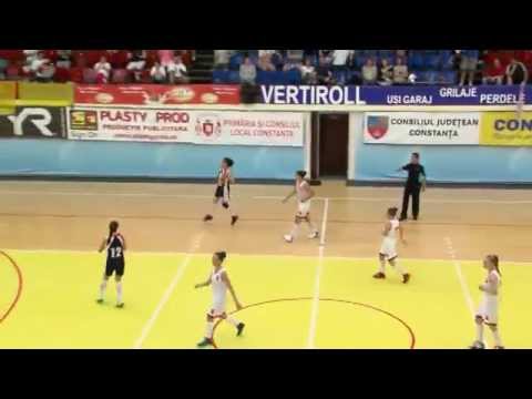 CS GALACTICA CLUJ-NAPOCA - LPS ARAD FINALA U14 FEMININ CONSTANTA    PART 2