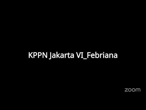 KPPN JAKARTA VI's Personal Meeting Room