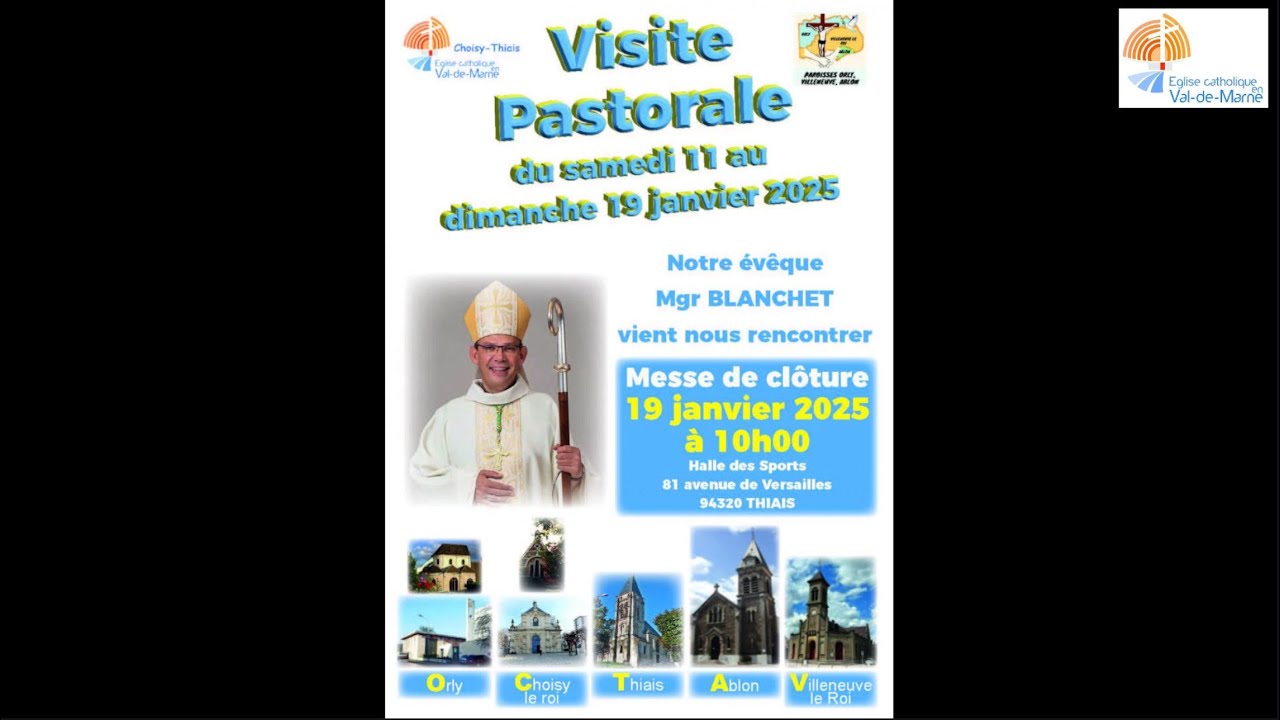 2025-01-19 - Messe de clôture de la Visite Pastorale de Mgr Dominique BLANCHET
