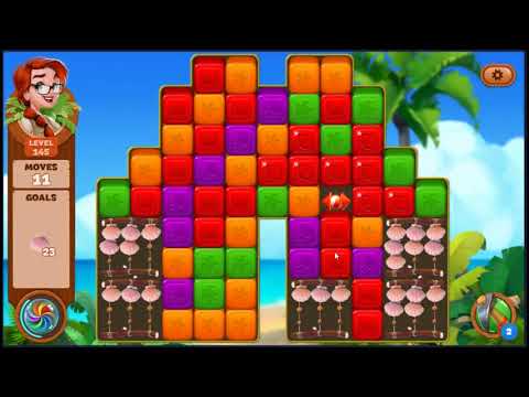 Lost Island Blast Adventure Level 145 - NO BOOSTERS 🏝️ | SKILLGAMING ✔️