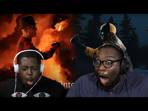 Freddy Krueger vs Wolverine - Epic Rap Battles of History @ERB REACTION