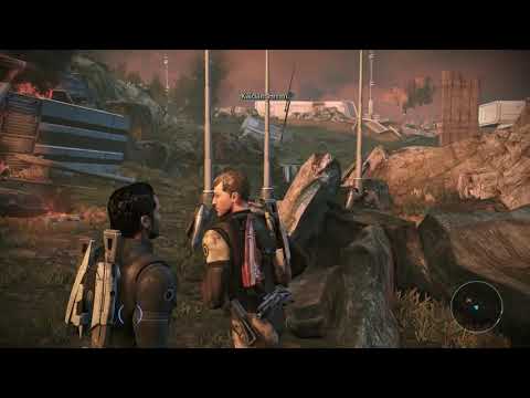 Mass Effect Investigate the Research Camp Decrypt Security at Door