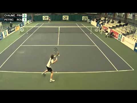 CHAUMEIL (FRA) vs PETRIC (ROU) - Open Super 12 Auray Tennis