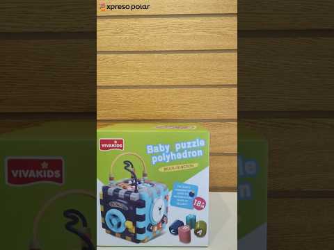 Cubo Didactico Juguete Montessori 6 Actividades Para Bebes Multicolor