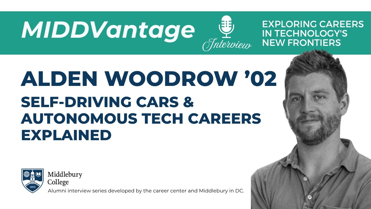 Self-Driving Cars & Autonomous Tech Careers Explained | MIDDVantage video thumbnail