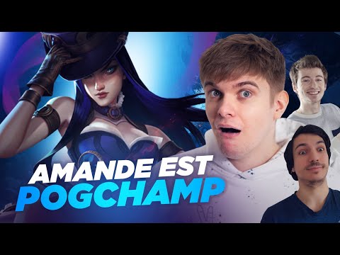 RHOBALAS : ARAM GANG | AMANDE EST POGCHAMP - CAITLYN | LOL FR