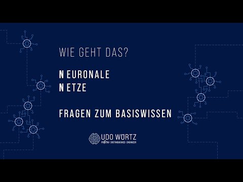 Fragen und Antworten - Basiswissen Neuronale Netze