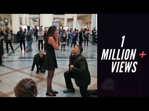 Amazing Bollywood Flash Mob Proposal