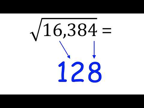 Part of a video titled How To Calculate Square Roots In Your Head - YouTube