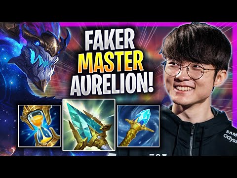 FAKER THE MASTER OF AURELION SOL! - T1 Faker Plays Aurelion Sol MID vs Yone! | Season 2023