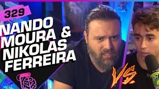 MELHORES MOMENTOS DEBATE NANDO MOURA X NIKOLAS - inteligncia Ltda