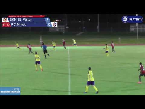 04.08.2016 SKN St. Pölten - FC Minsk - Highlight  (2. Halbzeit / 87:49) am 04.08.2016 20:58