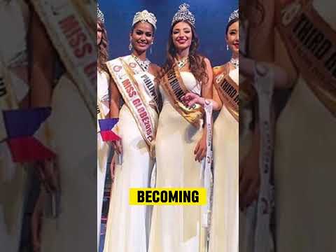 The First Filipina Miss Globe 👑🌍  #shorts