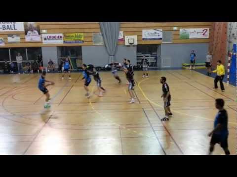 MATCH HANDBALL  N3   DRAGUIGNAN/FRONTIGNAN  1 ERE MI TEMPS