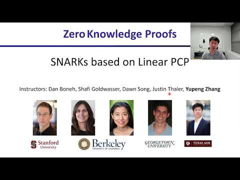 ZKP MOOC Lecture 9: SNARKs based on Linear PCP