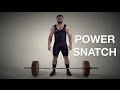 Power SNATCH / weightlifting
