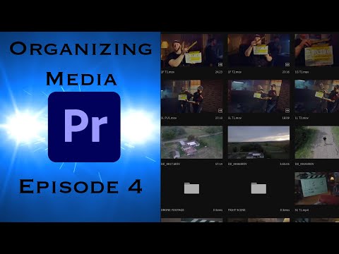 ORGANIZING MEDIA - Learning Premiere Pro 2024 - Episode 04