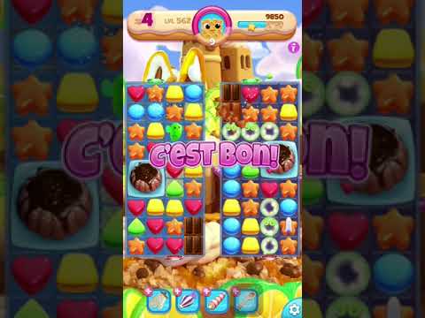 Cookie Jam Blast Level 562 3 stars:
