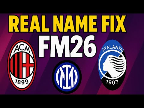 How to Do the Real Name Fix in FM26 | Football Manager 2026 Tips & Tricks Tutorial
