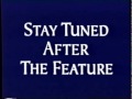 The Walt Disney Company Stay Tuned After The Feature Bumper 1995 1999 2