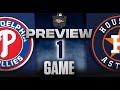 2022 World Series Game One FULL PREVIEW: Phillies vs Astros | CBS Sports HQ