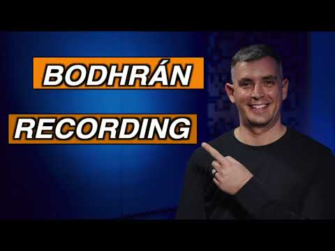 RECORDING THE BODHRÁN | Behind the Scenes Part 1
