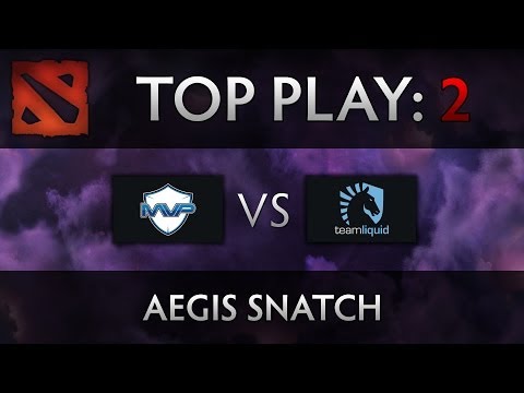 Dota 2 TI4 Top Play - MVP vs Liquid - Aegis Snatch
