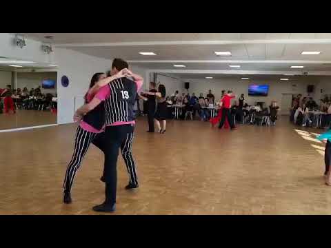 Discofox Turnier in Oberhausen Deutschlandcup 2021 - Sasha & Anica 1.Platz S-Klasse