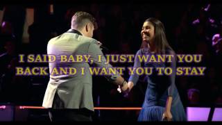 Aliyah Moulden &amp; Dawson Coyle - Walking On Sunshine (The Voice Performance) - Lyrics