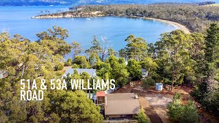 53A & 51A Williams Road, RANDALLS BAY, TAS 7112