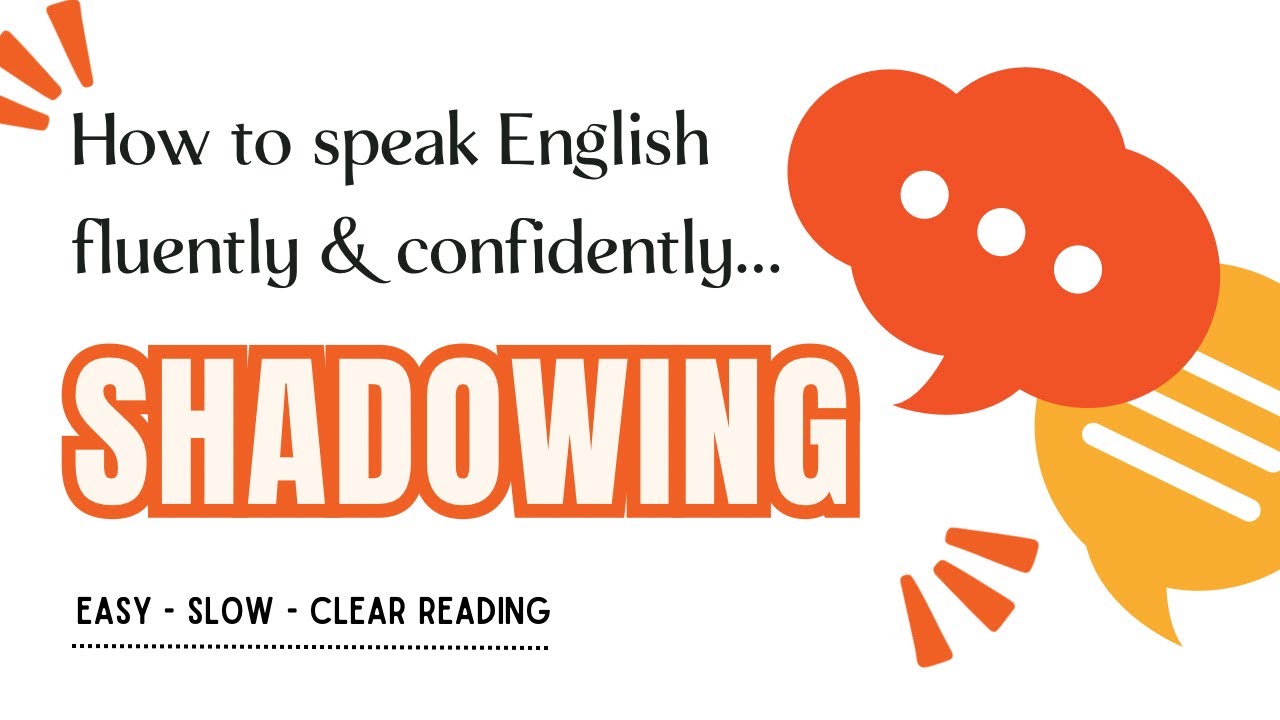 🥳Shadowing, easy, actually!!| 10 minute reading |US Accent