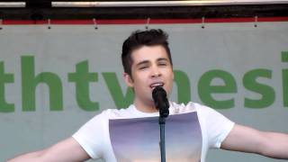 Joe McElderry at Bents Park - Open Arms / Until The Stars Run Out
