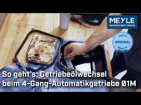 So geht’s: Getriebeölwechsel beim 4-Gang-Automatikgetriebe AG4 - 01M