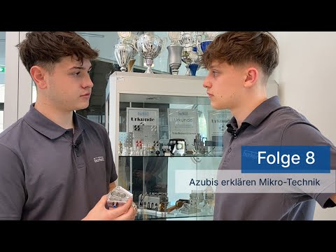 Azubis erklären Mikrotechnik | Lehrwerkstatt