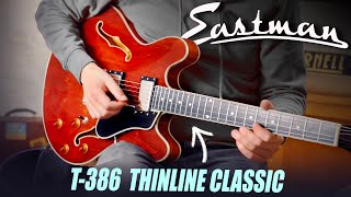 Video thumbnail for The Eastman T386 Semi Hollow | Unbeatable Value For Money?? by Guitar Village