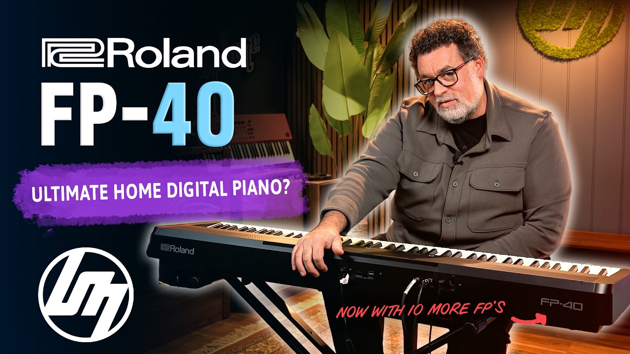 Roland FP-40 Digital Piano Black (FP40BK)