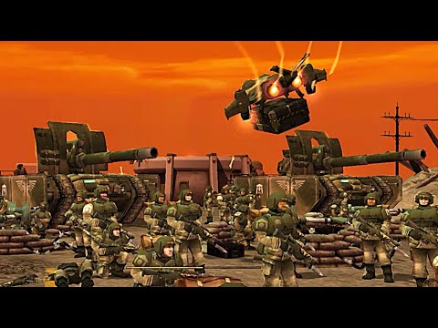 Unification Mod | Imperial Guard & Subjugators vs Thousand Sons! - WH40K: Dawn of War: Soulstorm