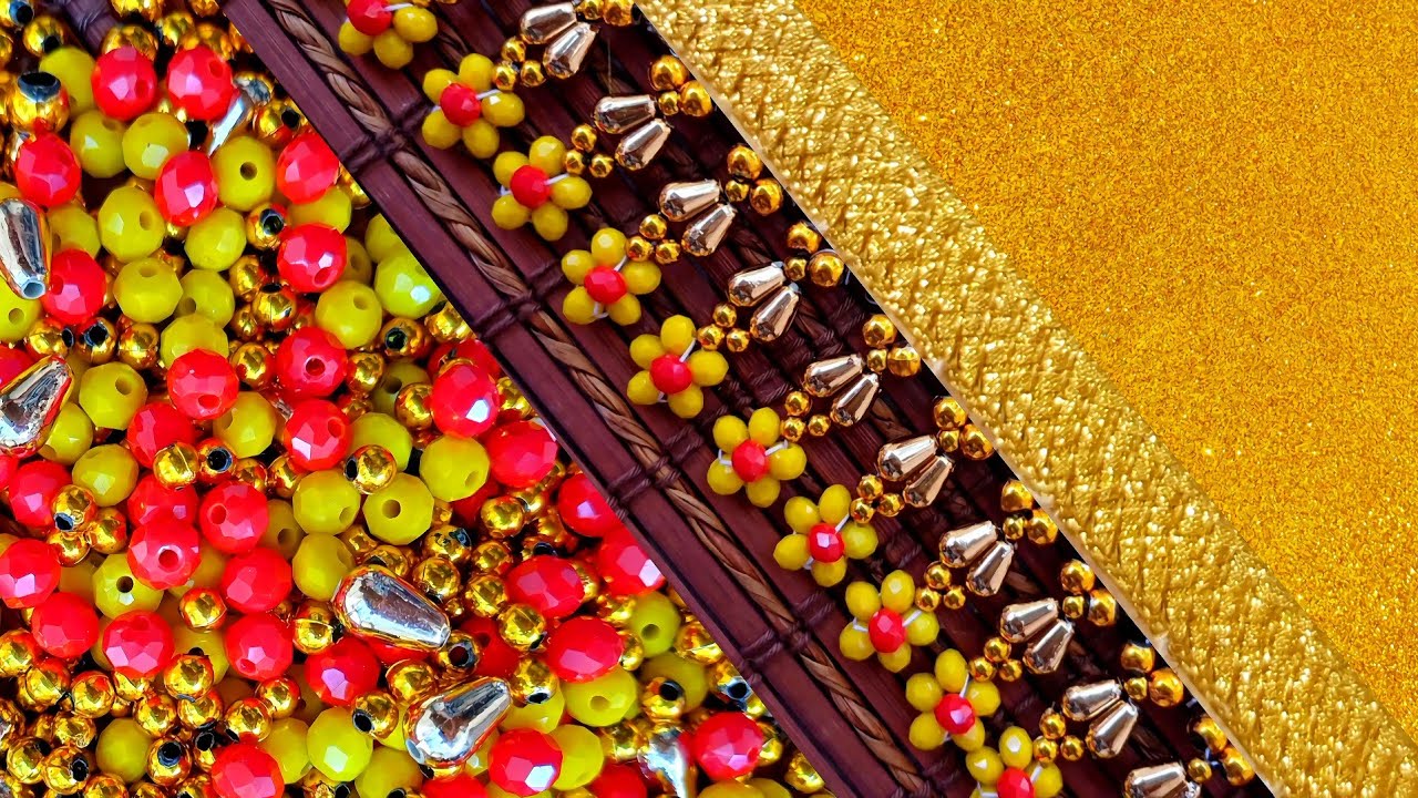 You can see the latest and newest fringe embroidery designs only on this channel!#DIY💛