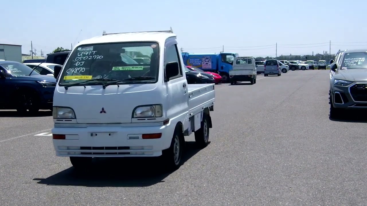 1997 Mitsubishi Minicab Truck U41T (UW-6a4c9ecfb62a4)