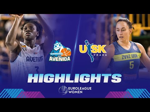 Perfumerias Avenida v ZVVZ USK Praha | Gameday 4 | Highlights | EuroLeague Women 2023-24