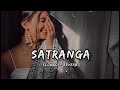 Satranga ( Slowed and Reverb ) |  Arijit Singh | Animal